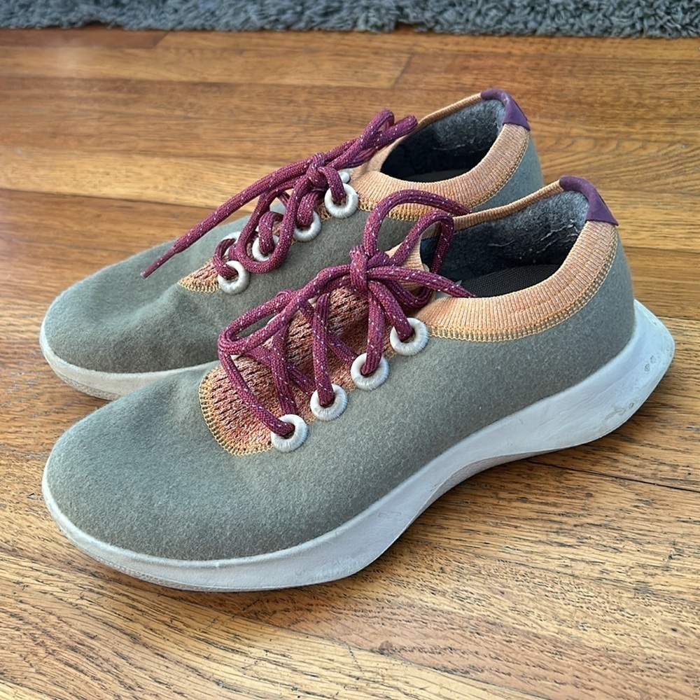 Allbirds Women's Wool Dasher Mizzles Sneakers Size 8 - Picture 2 of 10